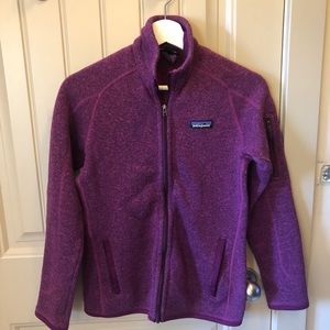 Patagonia Better Sweater Fleece Jacket - XS purple